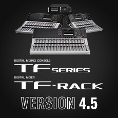 J9九游会TF系列迎来V4.5版本，新增Audix麦克风预设与更灵活的 USB 输出规格！